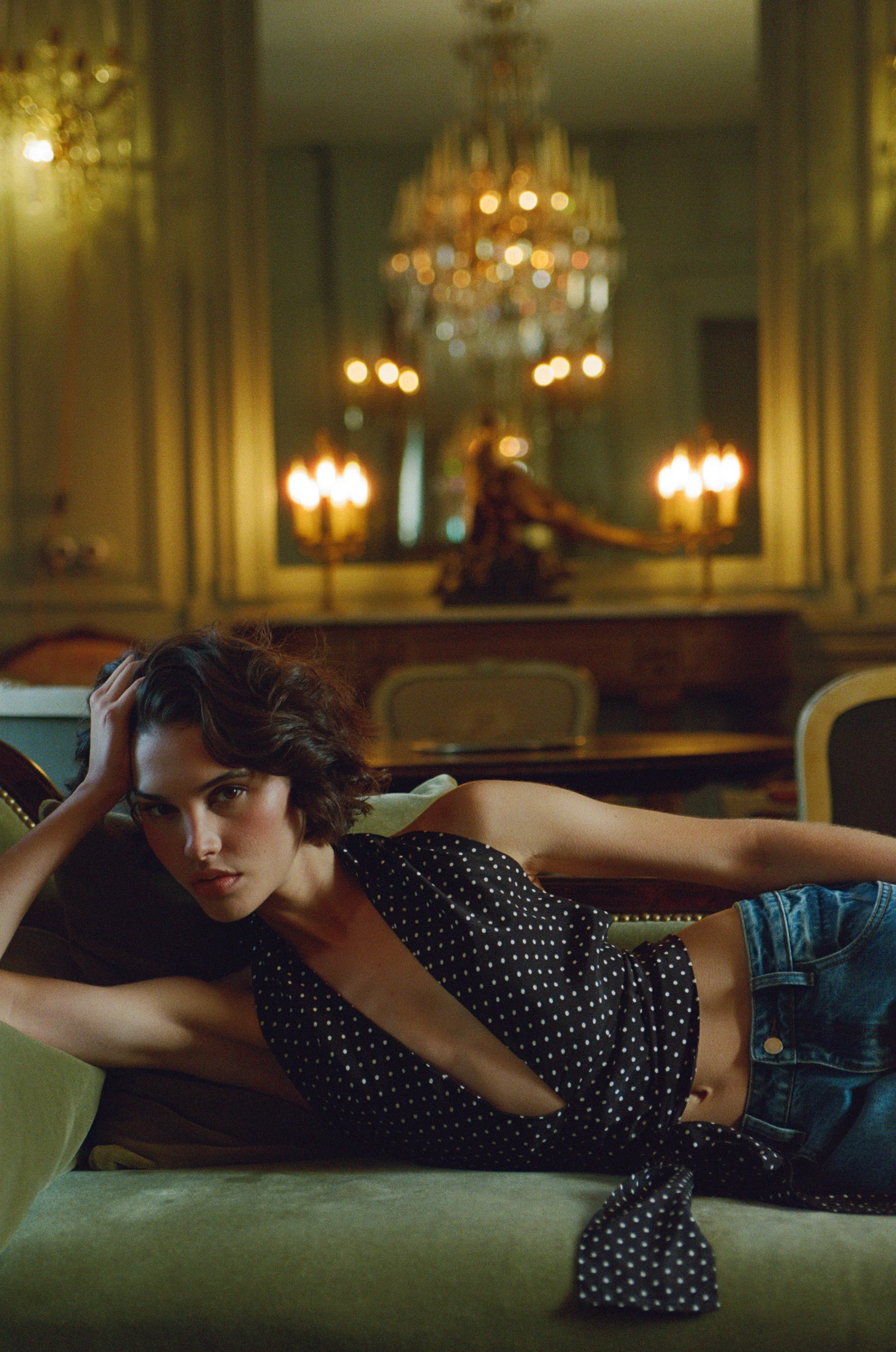 Rendezvous Top | Black Polka Dot - Image 6