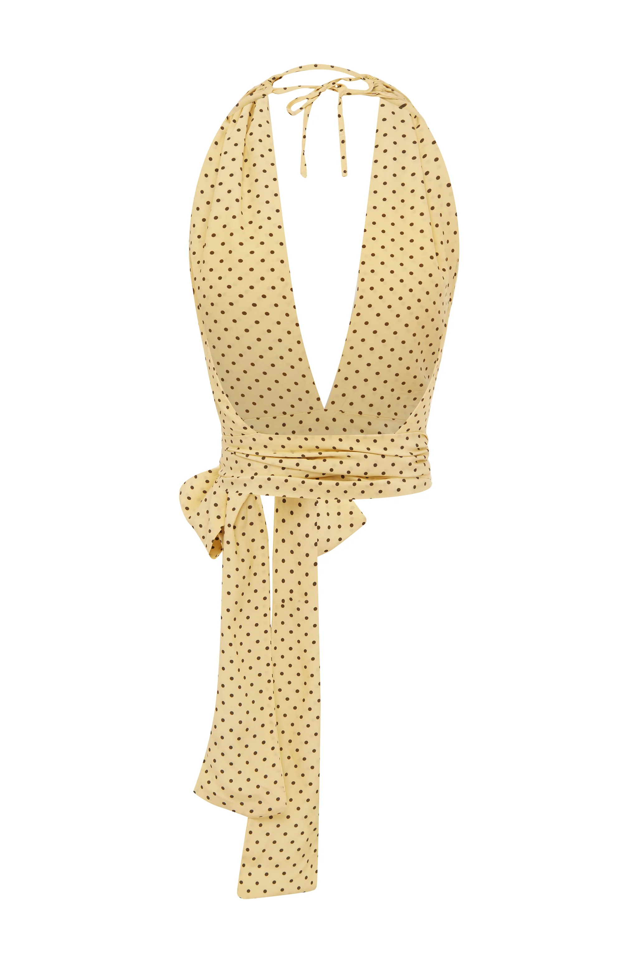 Rendezvous Top | Yellow Polka Dot - Image 10