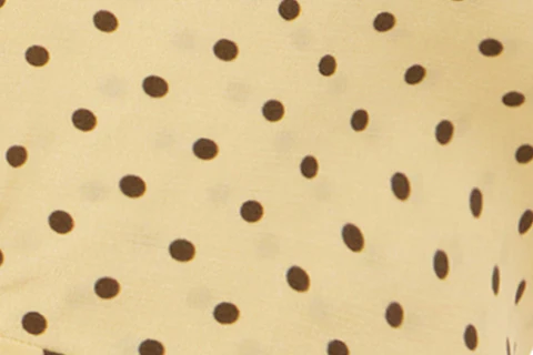 Rendezvous Top | Yellow Polka Dot - Image 11