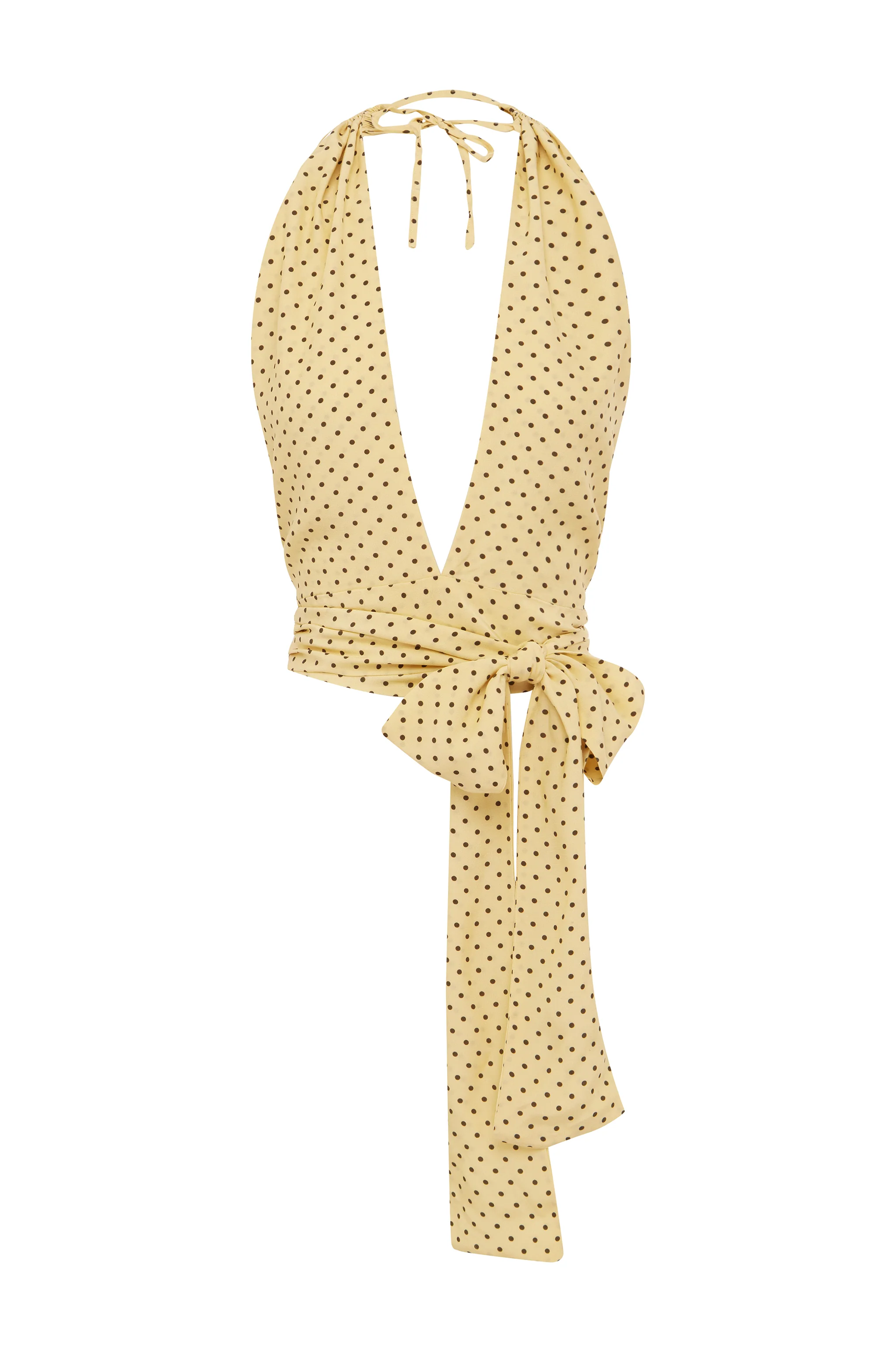 Rendezvous Top | Yellow Polka Dot - Image 9