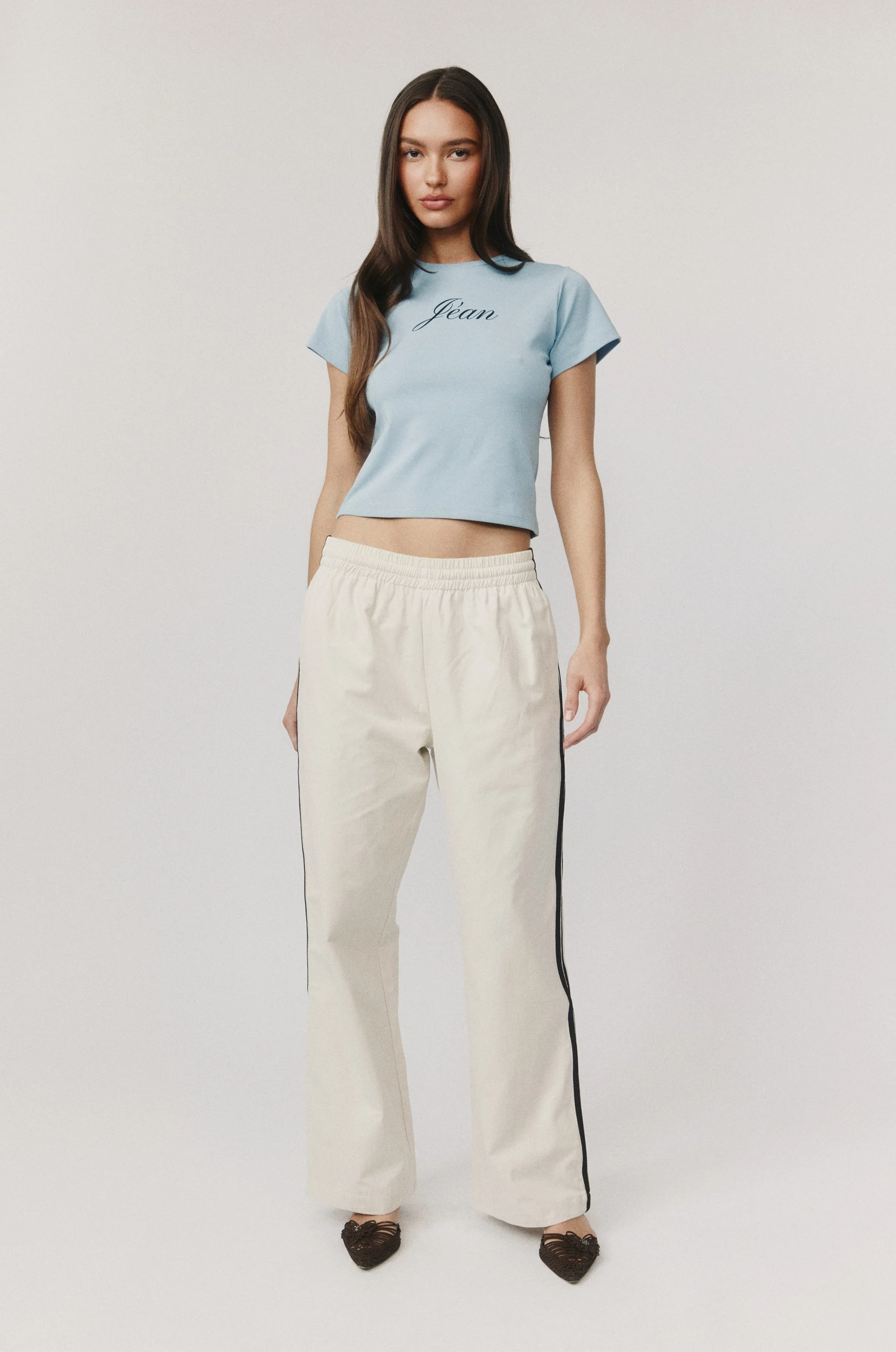 Romeo Track Pant | Cream - Image 4