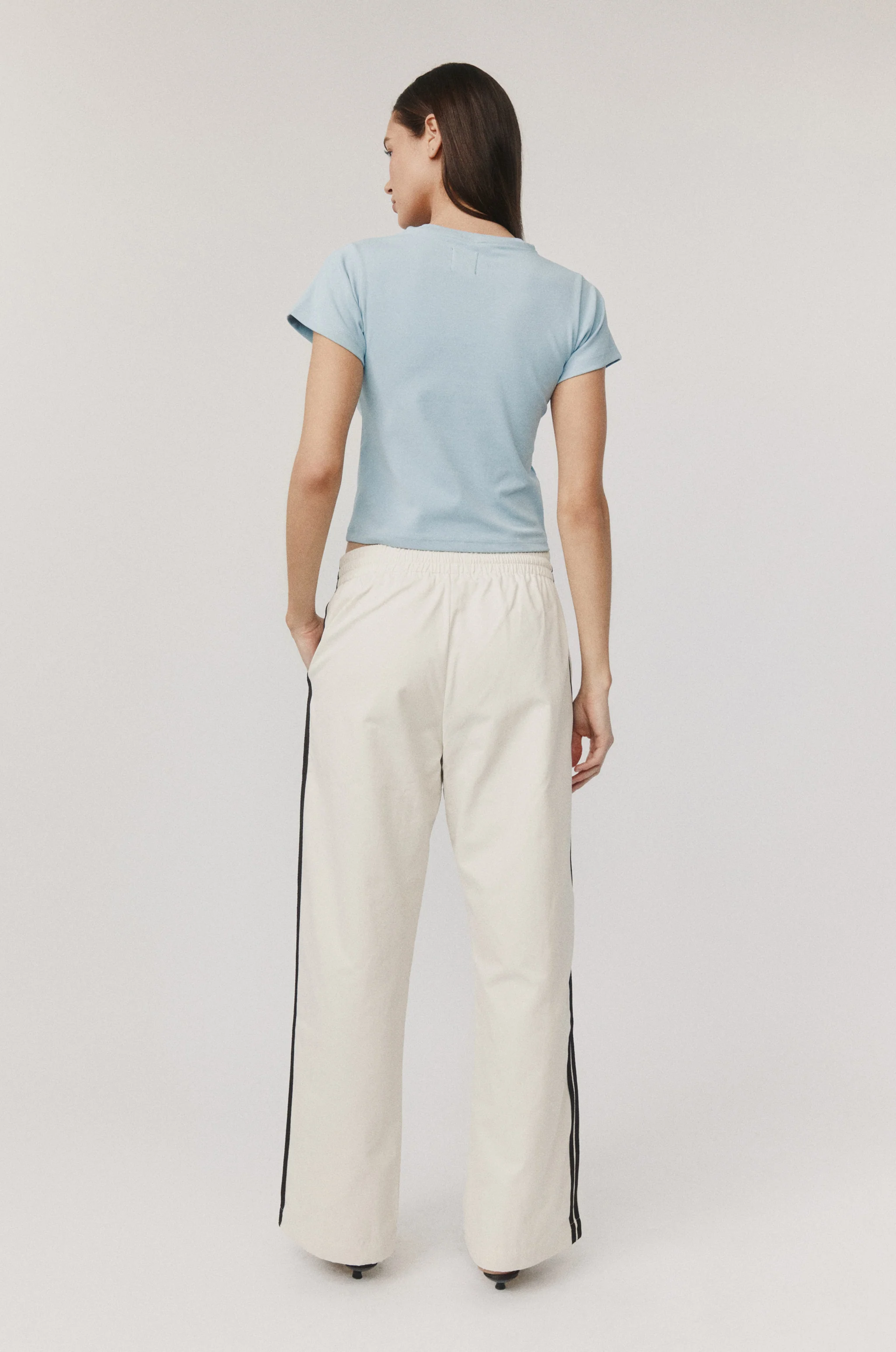 Romeo Track Pant | Cream - Image 8