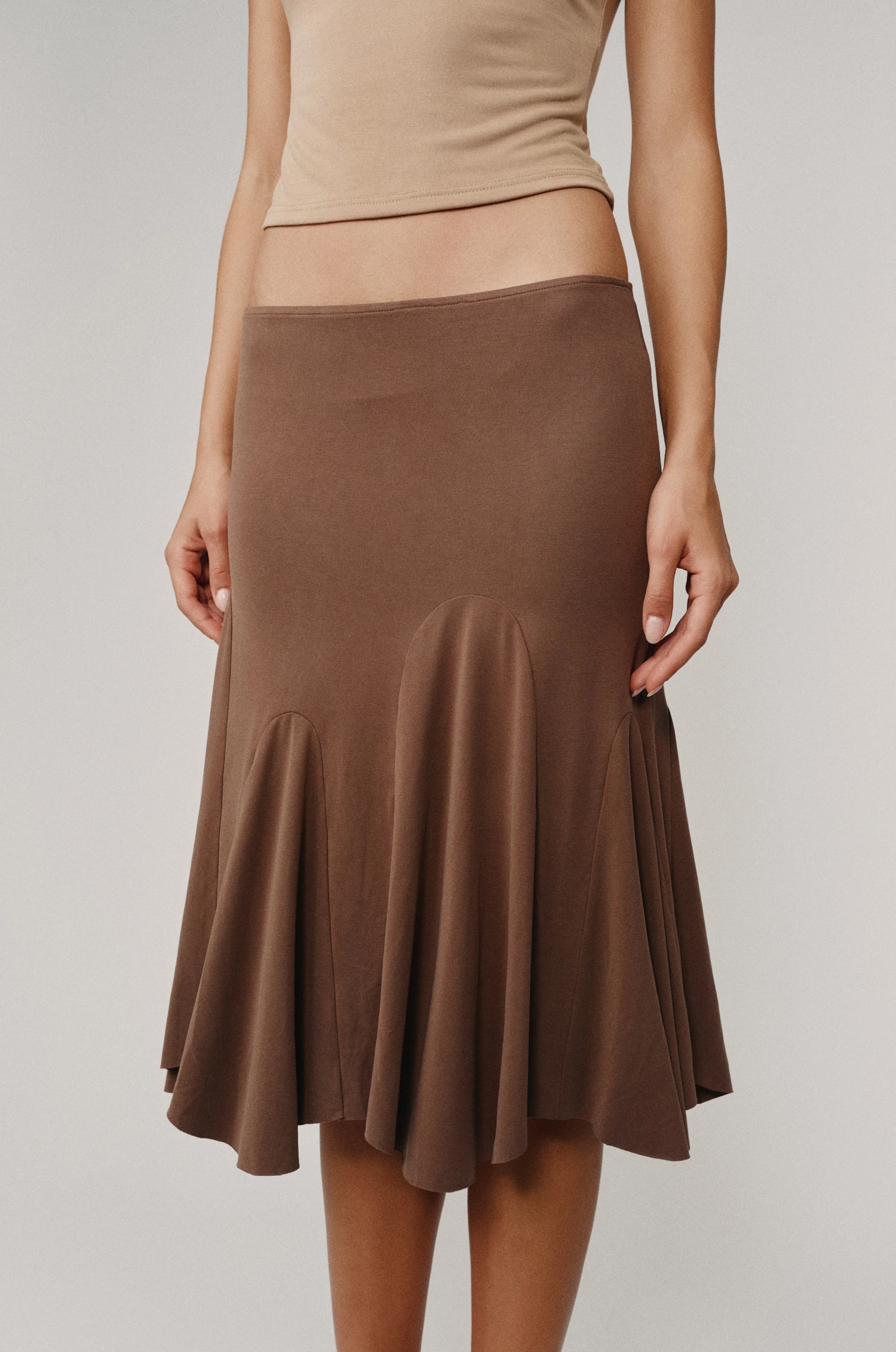 Rue Skirt | Brown - Image 3