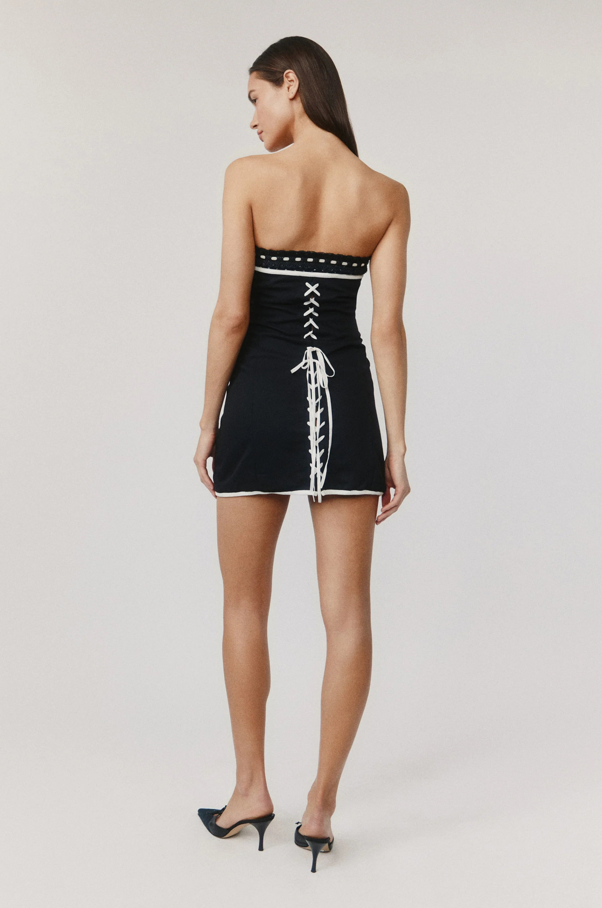 Sabrin Dress | Black Polka Dot - Image 8