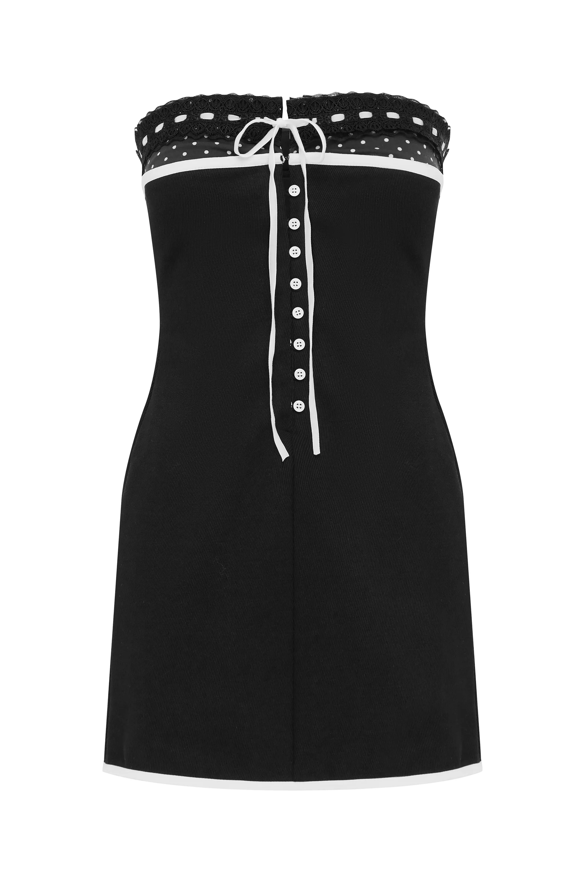 Sabrin Dress | Black Polka Dot - Image 9