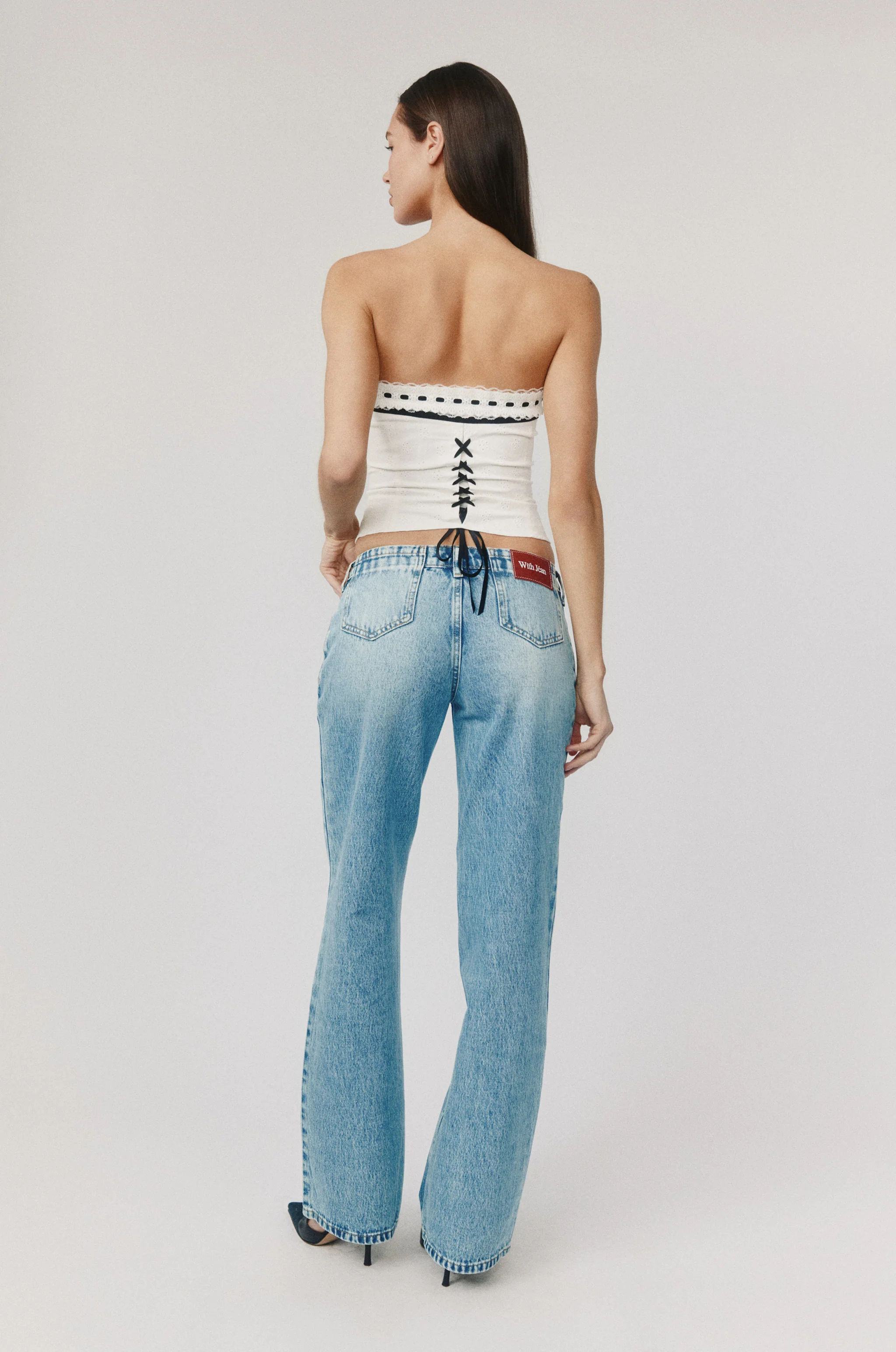 Sabrin Top | White Embroidery - Image 8