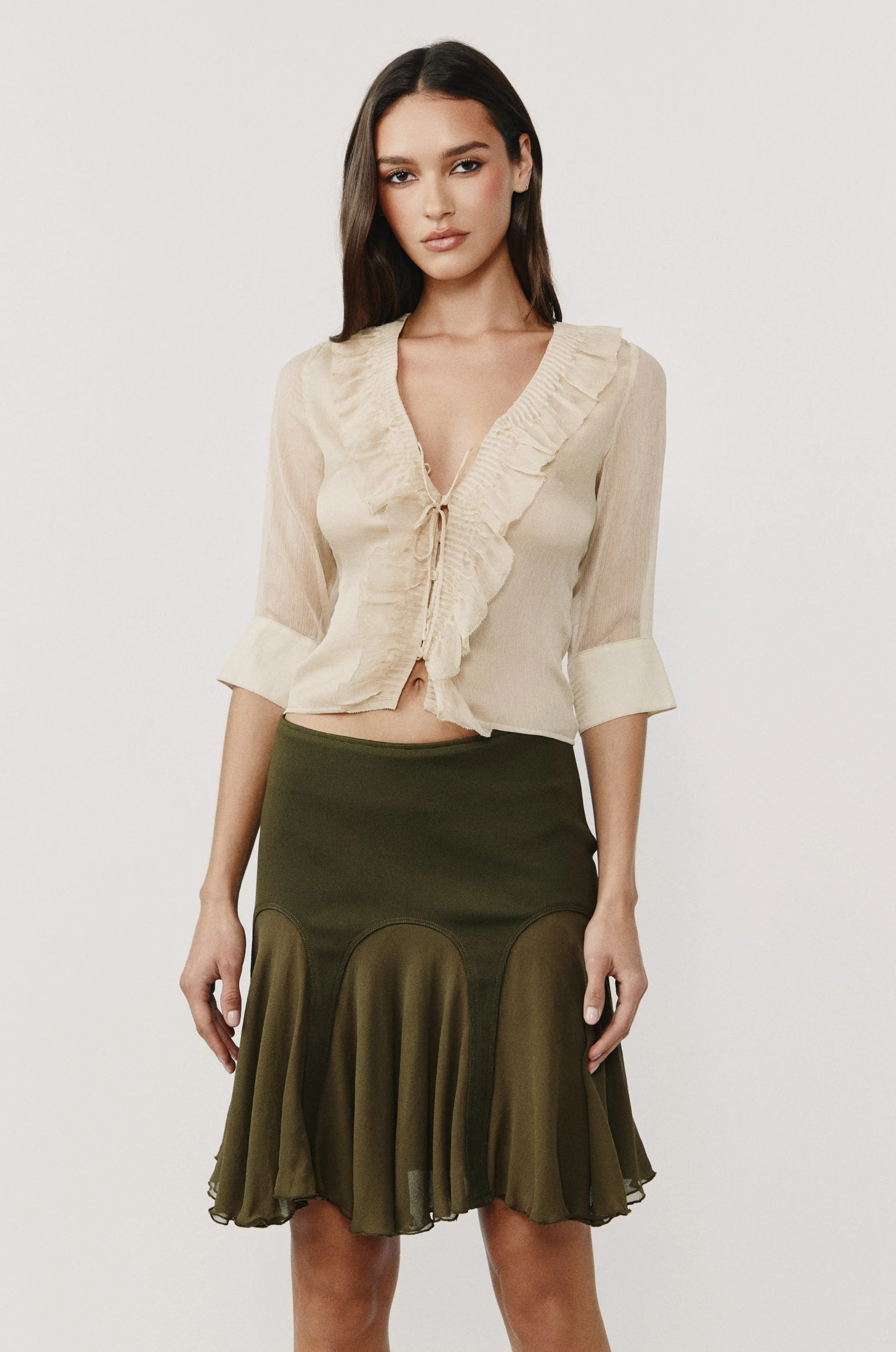 Sasha Top | Beige - Image 3