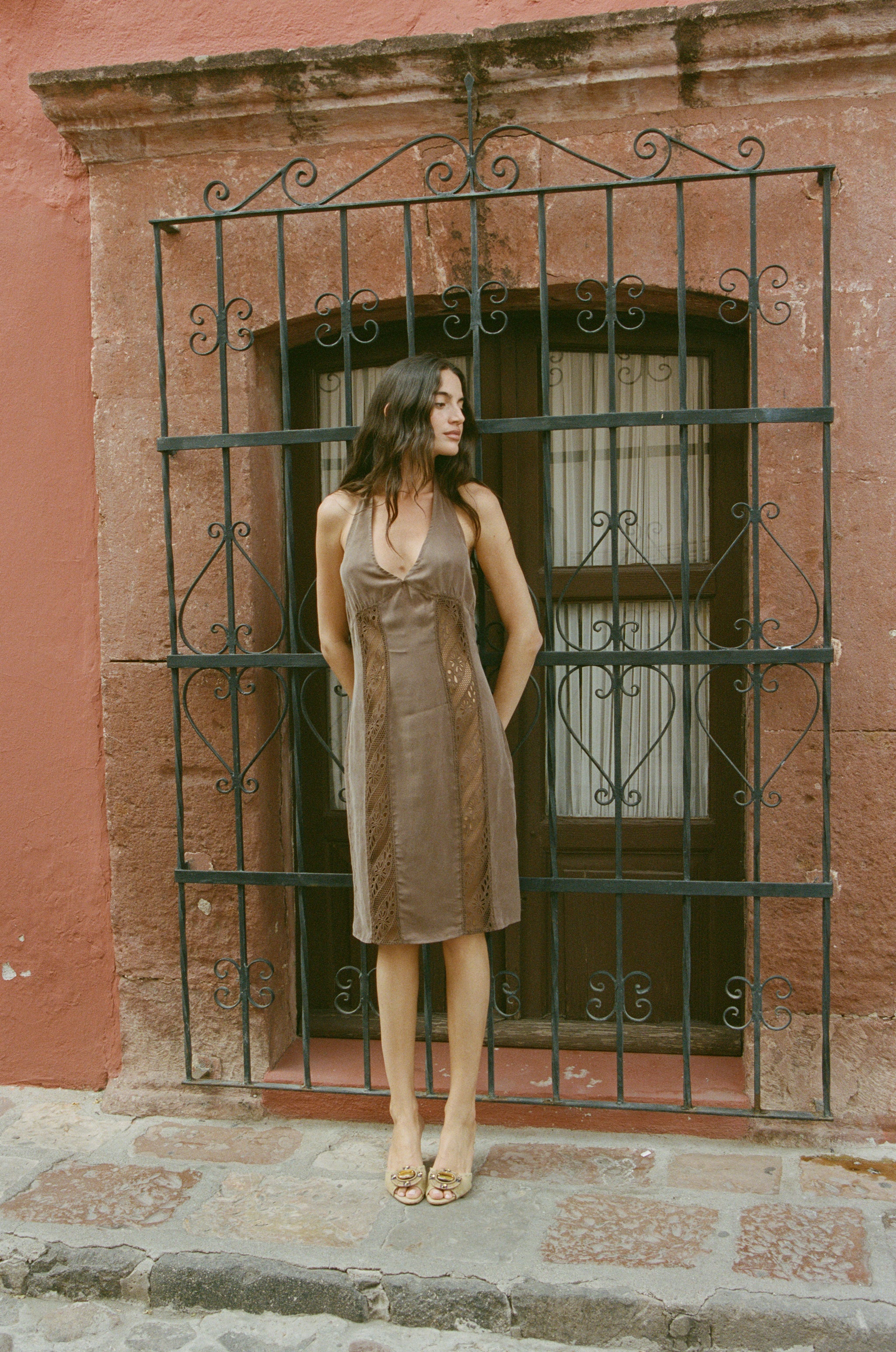 Scarlett Dress | Brown - Image 5