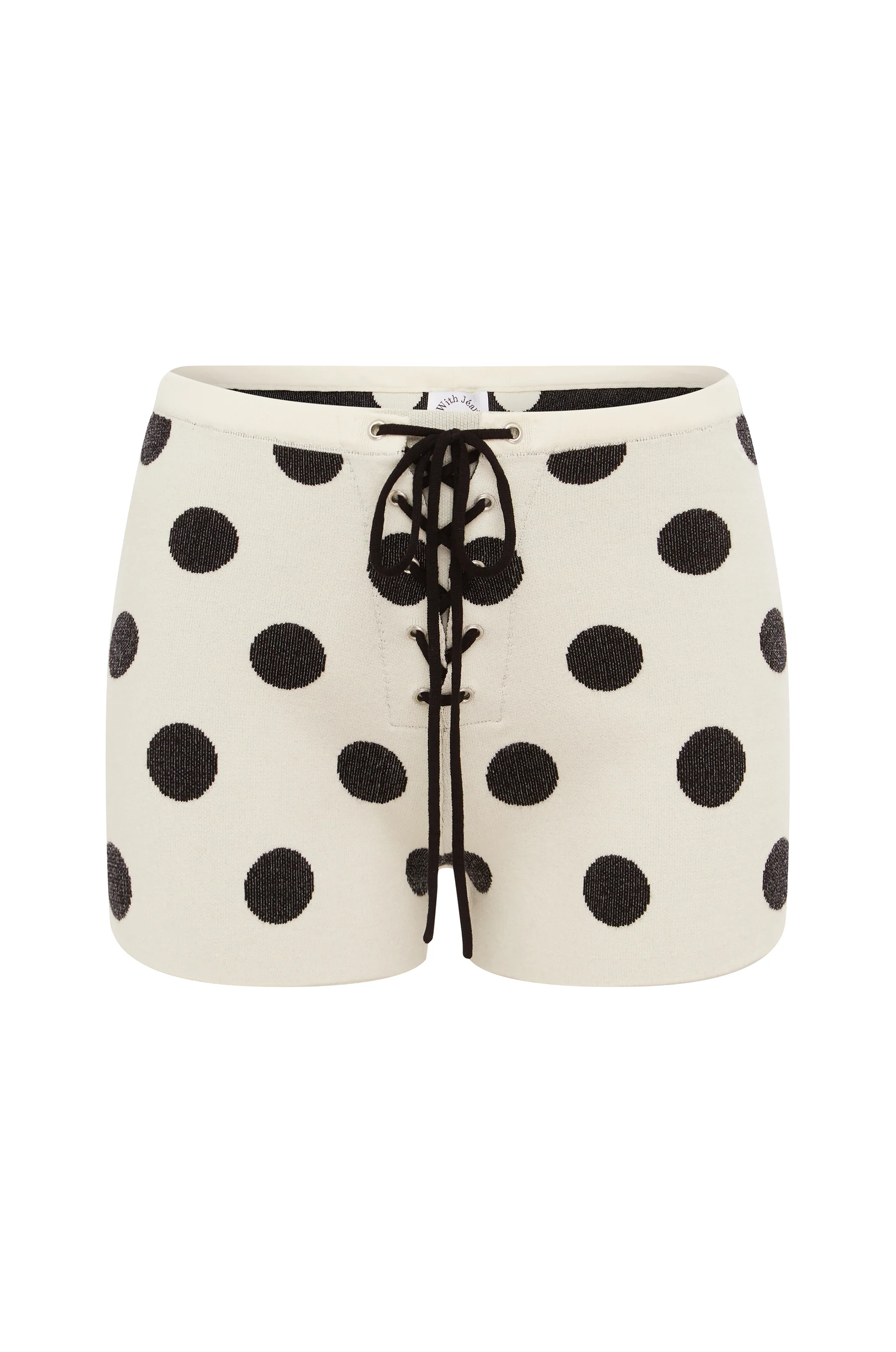 Selma Shorts | Black / White Dot - Image 9