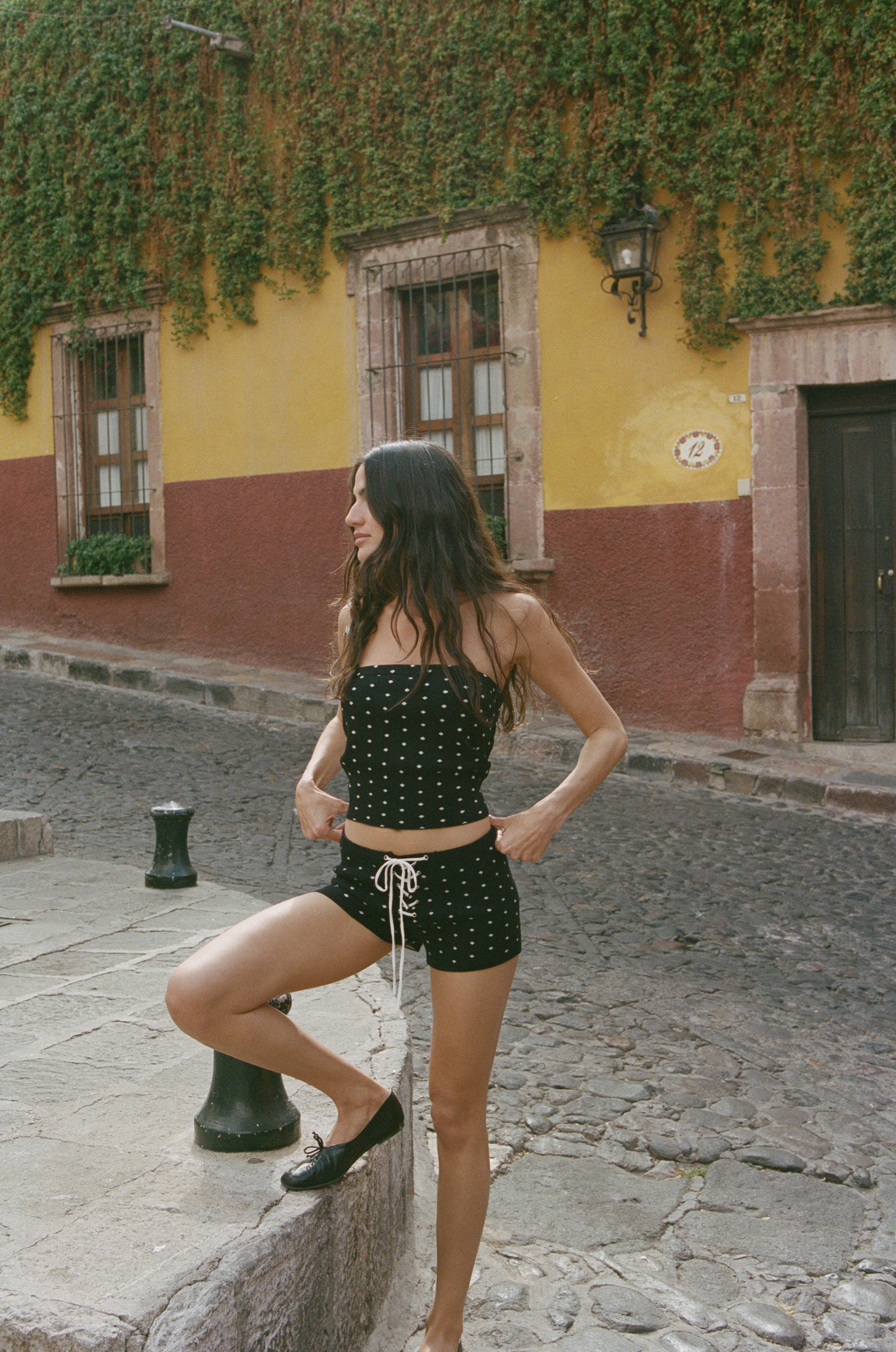 Selma Shorts | Polka Dot - Image 2