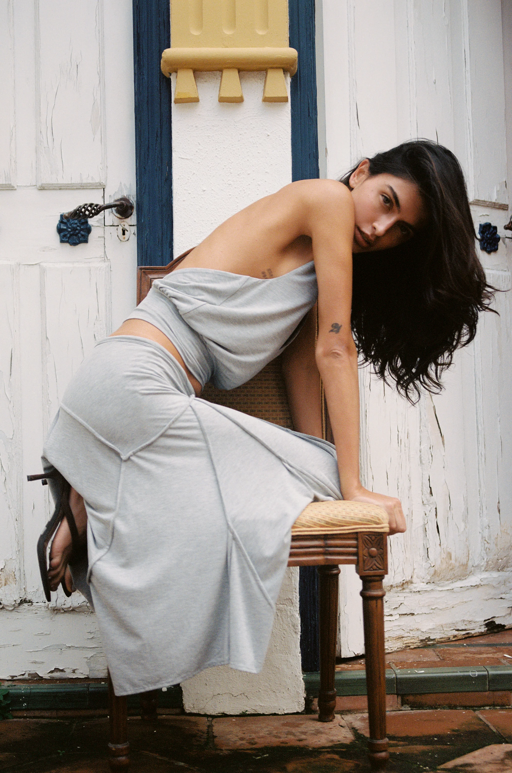 Sharni Skirt | Grey - Image 2