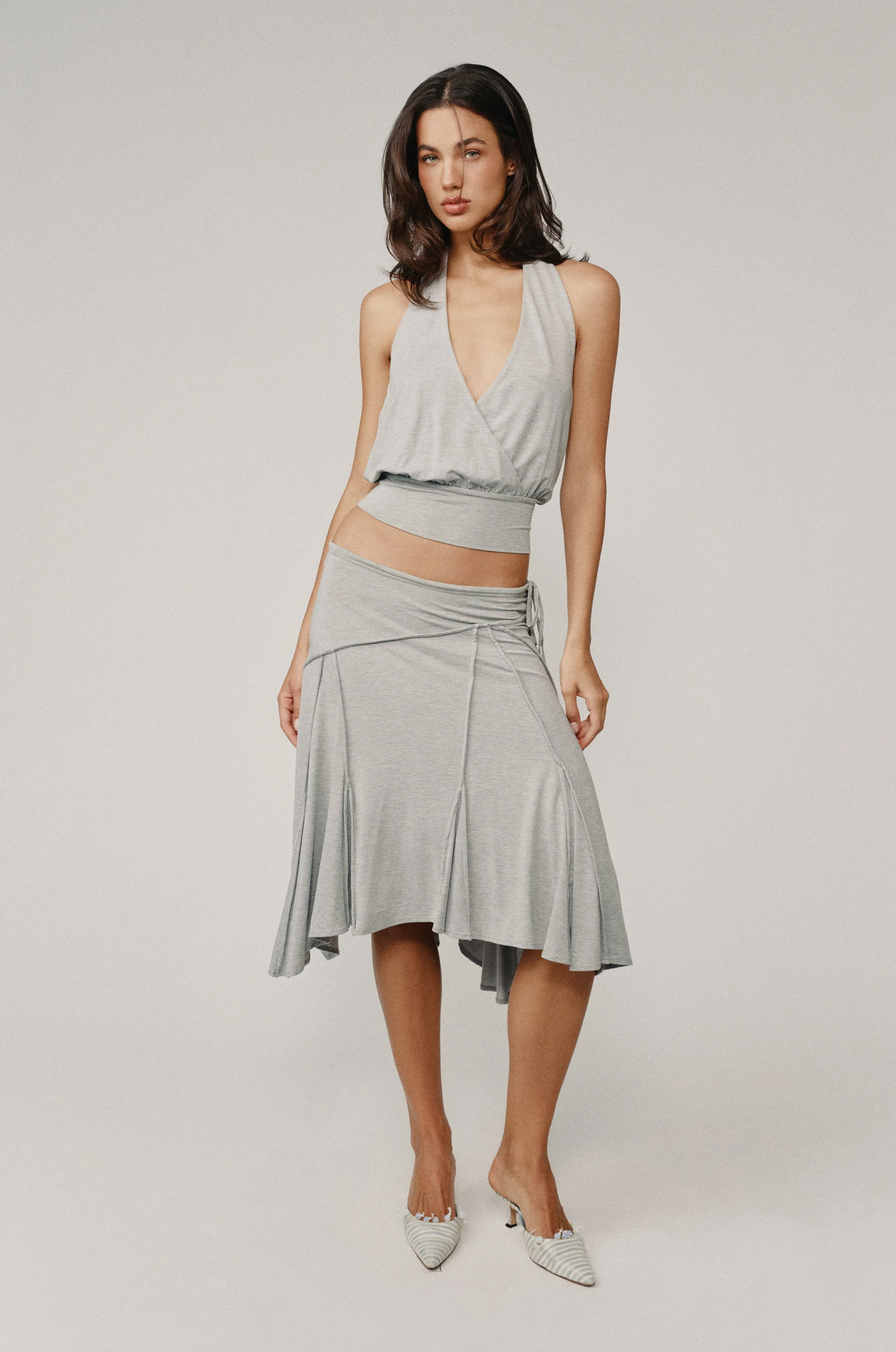 Sharni Skirt | Grey - Image 4