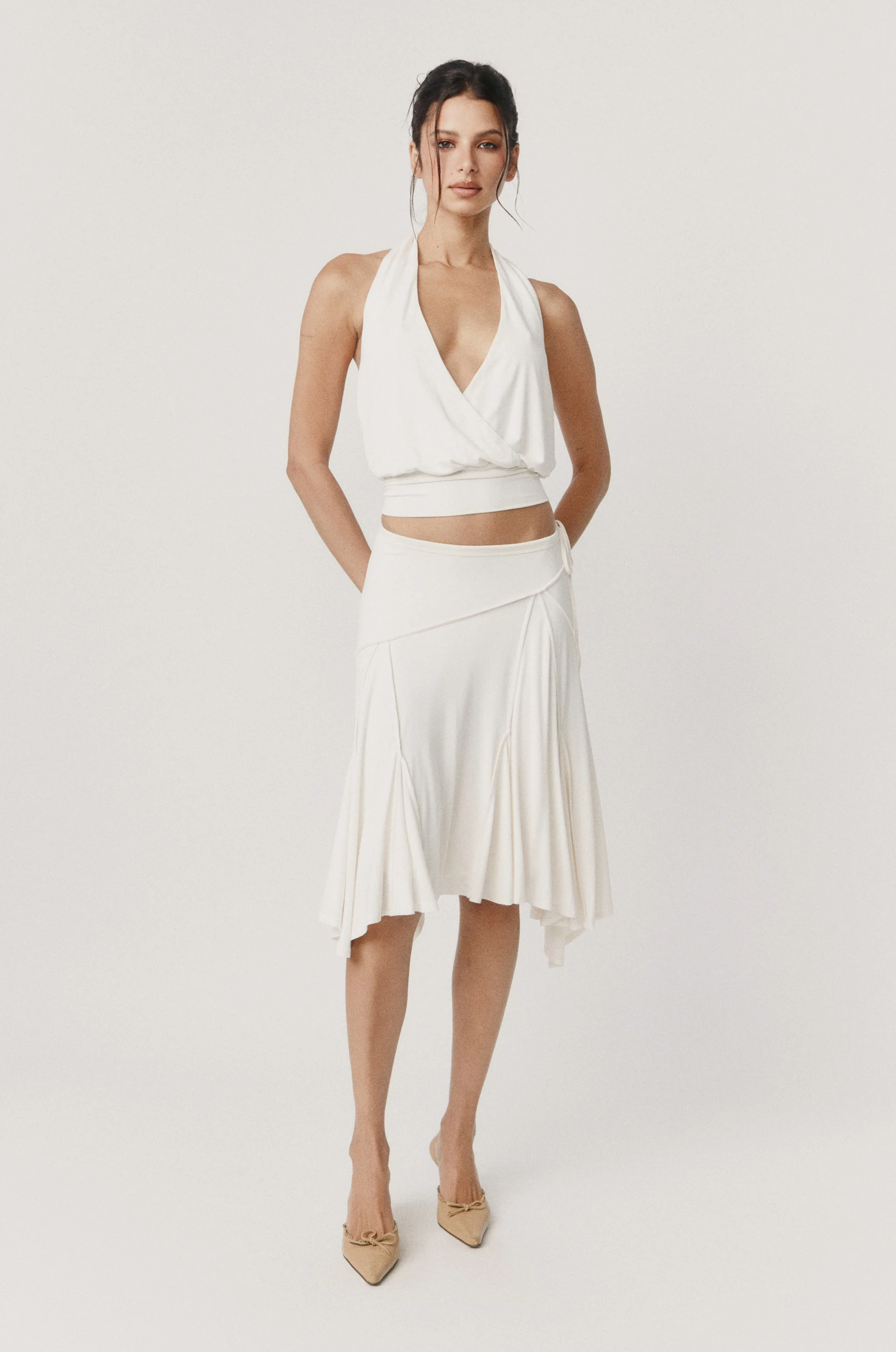 Sharni Skirt | Off White - Image 4