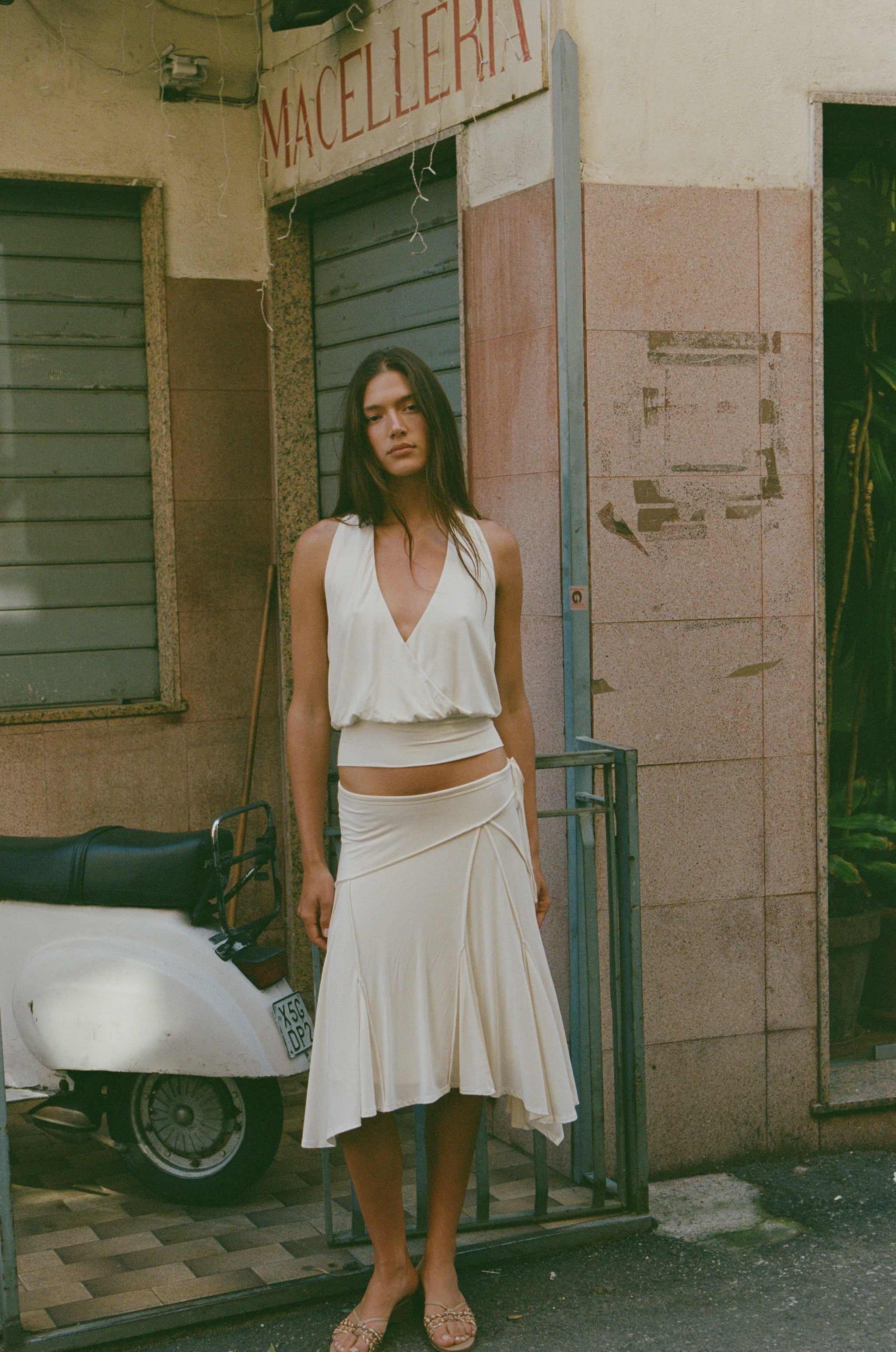 Sharni Skirt | Off White - Image 5
