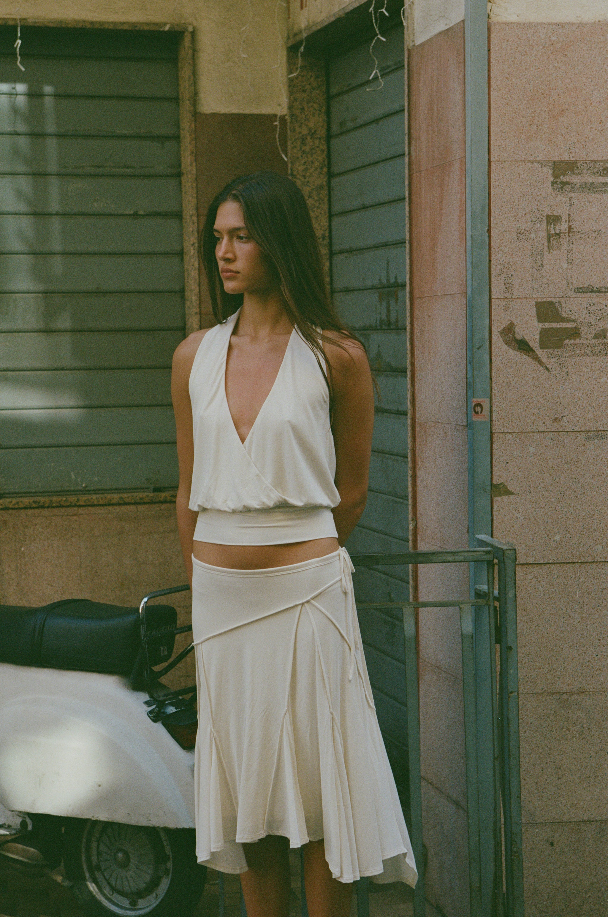 Sharni Skirt | Off White - Image 6