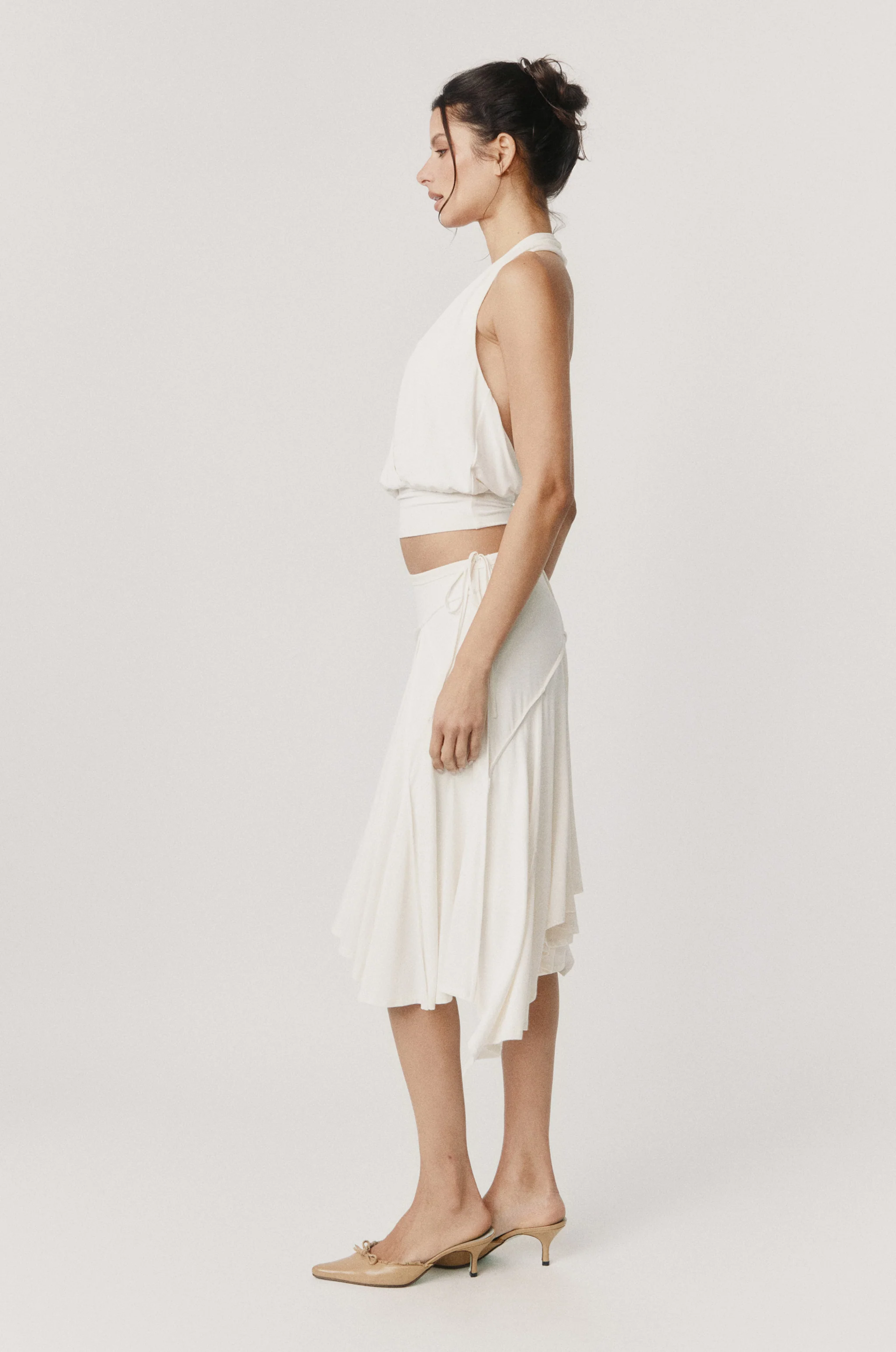 Sharni Skirt | Off White - Image 7