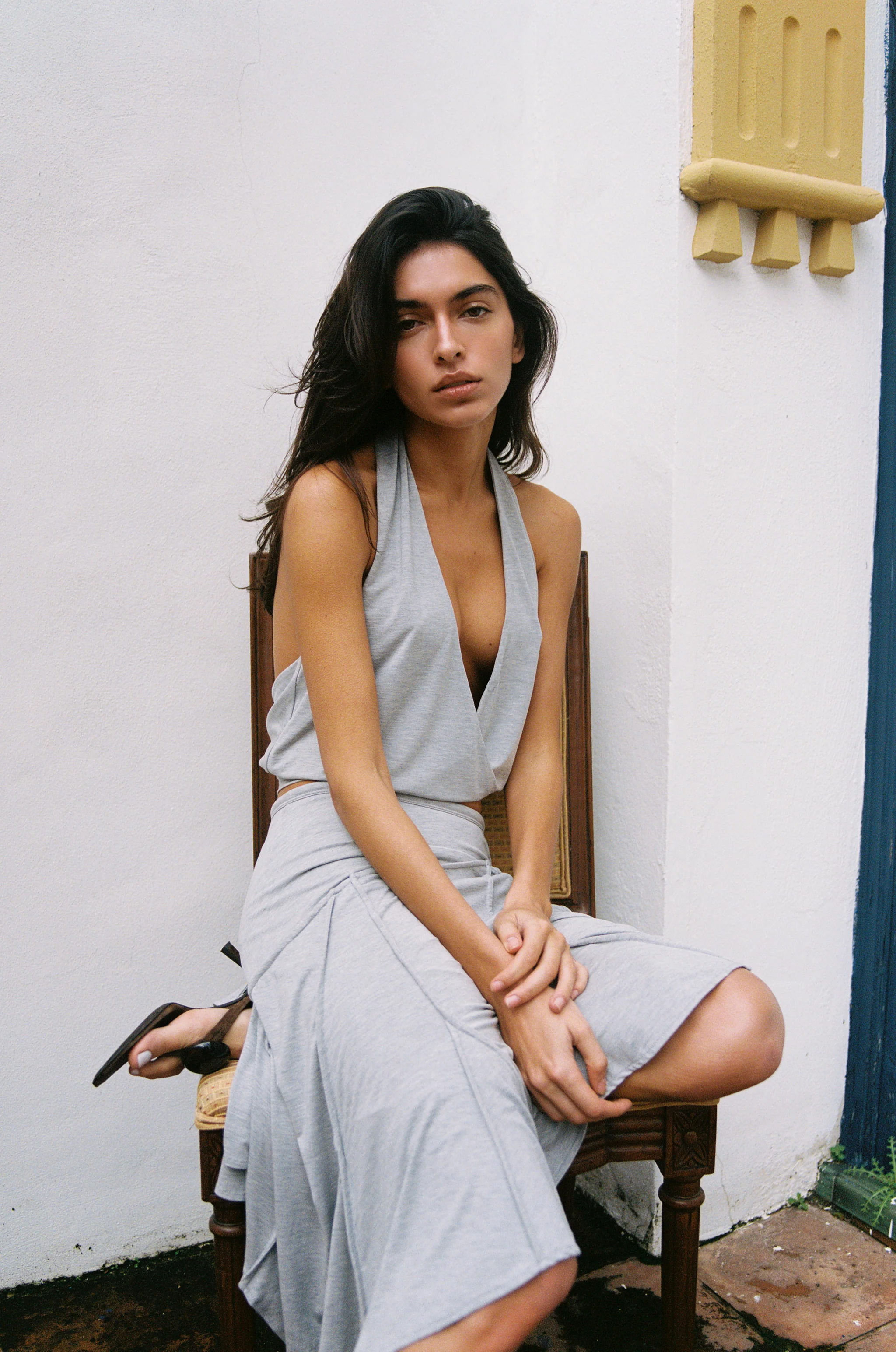 Sharni Top | Grey