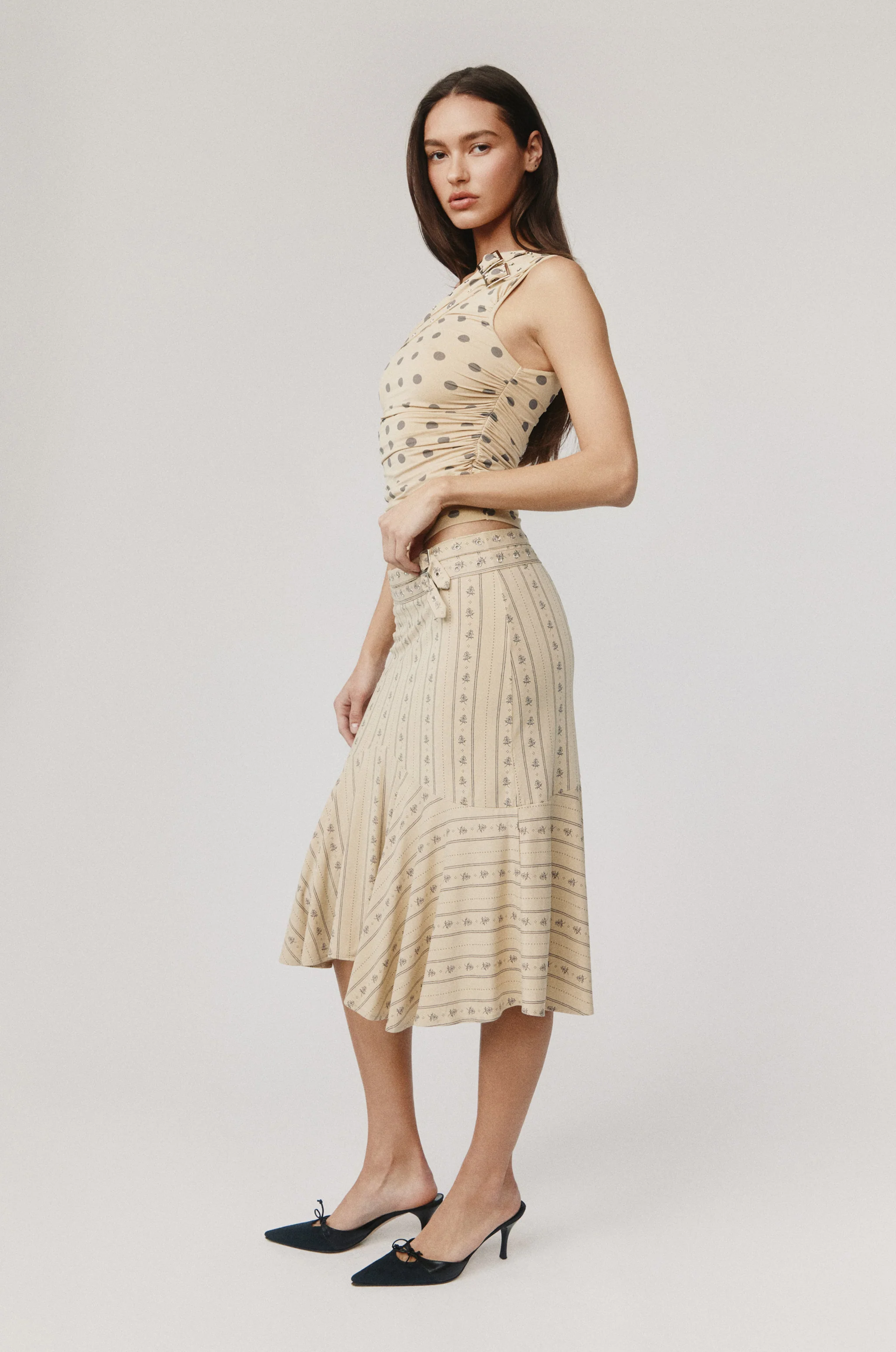 Sloan Skirt | Cookie - Image 5