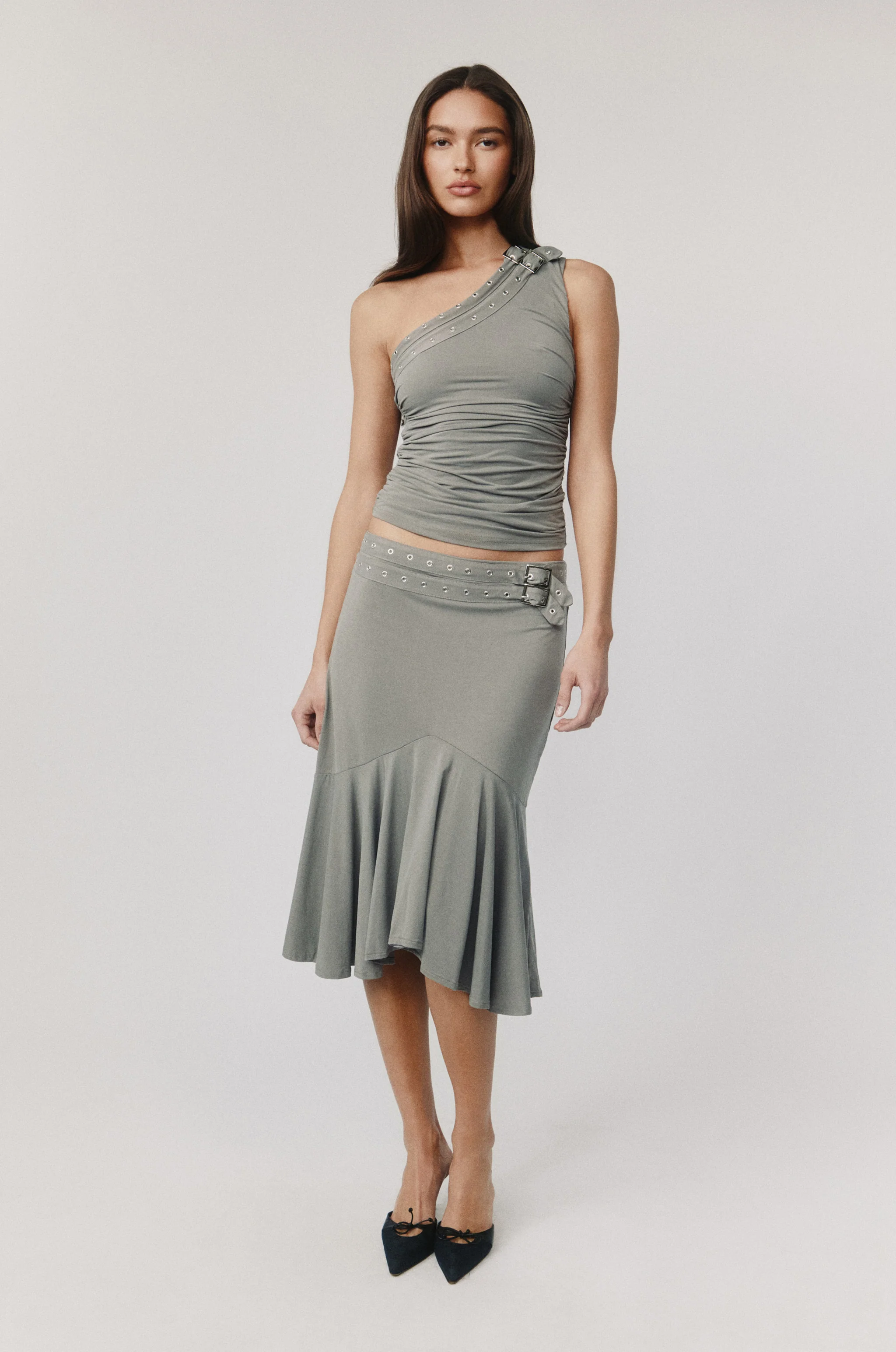 Sloan Skirt | Slate - Image 3