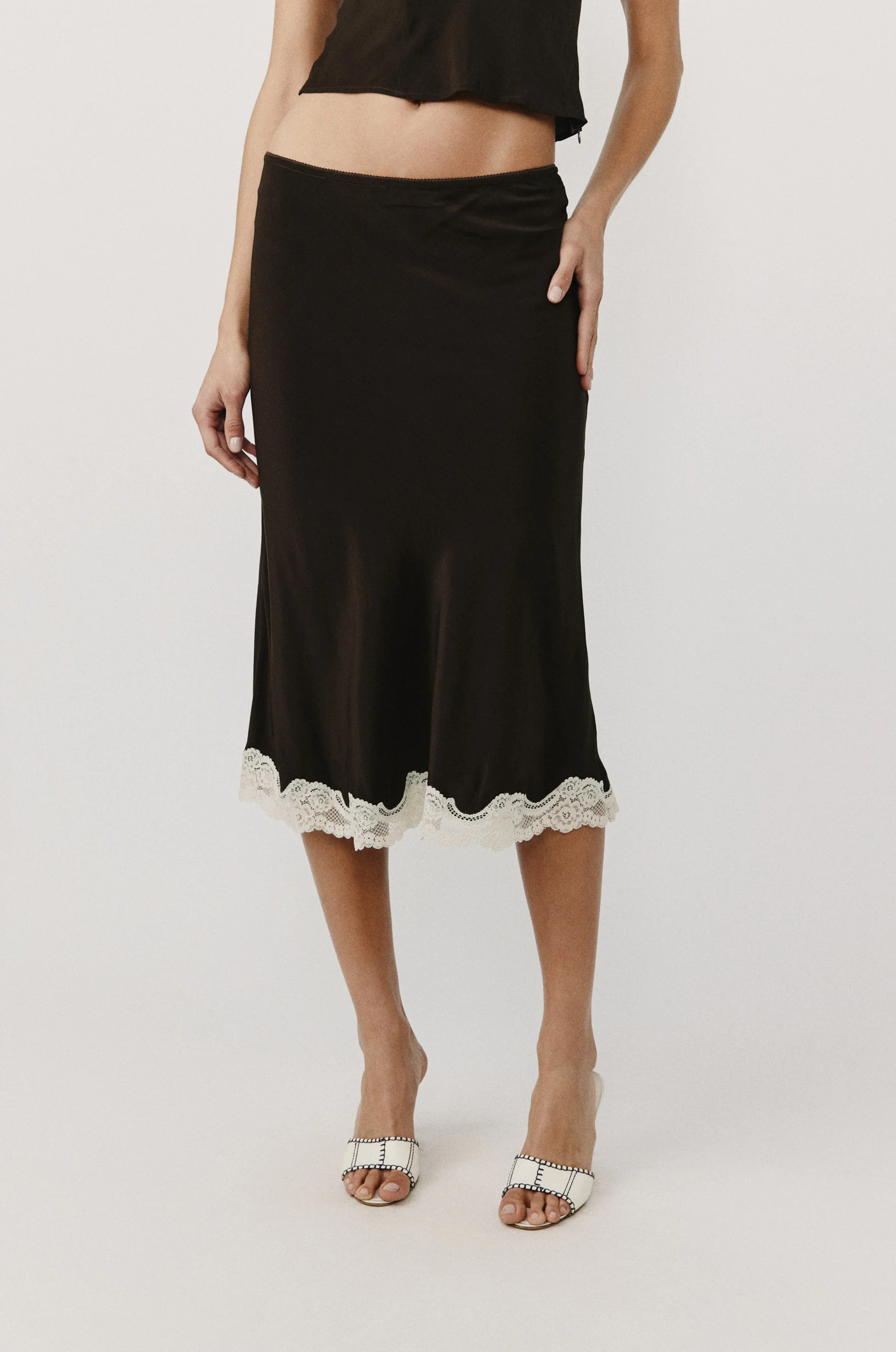Tilly Skirt | Chocolate - Image 3