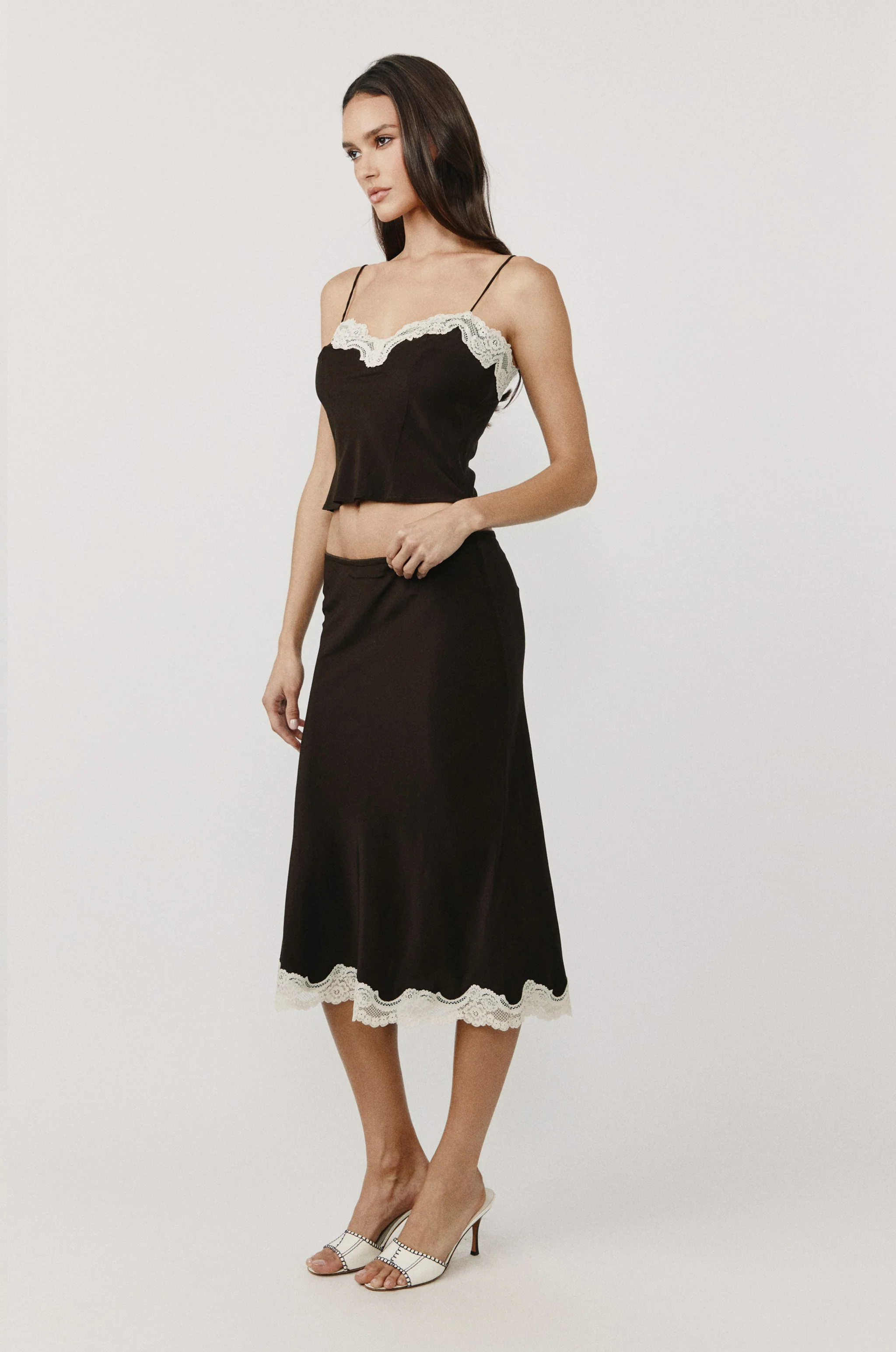 Tilly Skirt | Chocolate - Image 4