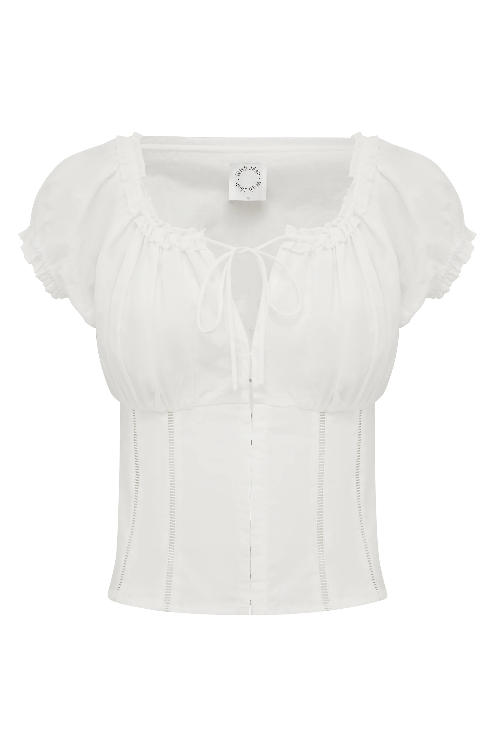 Victoria Top | White - Image 9