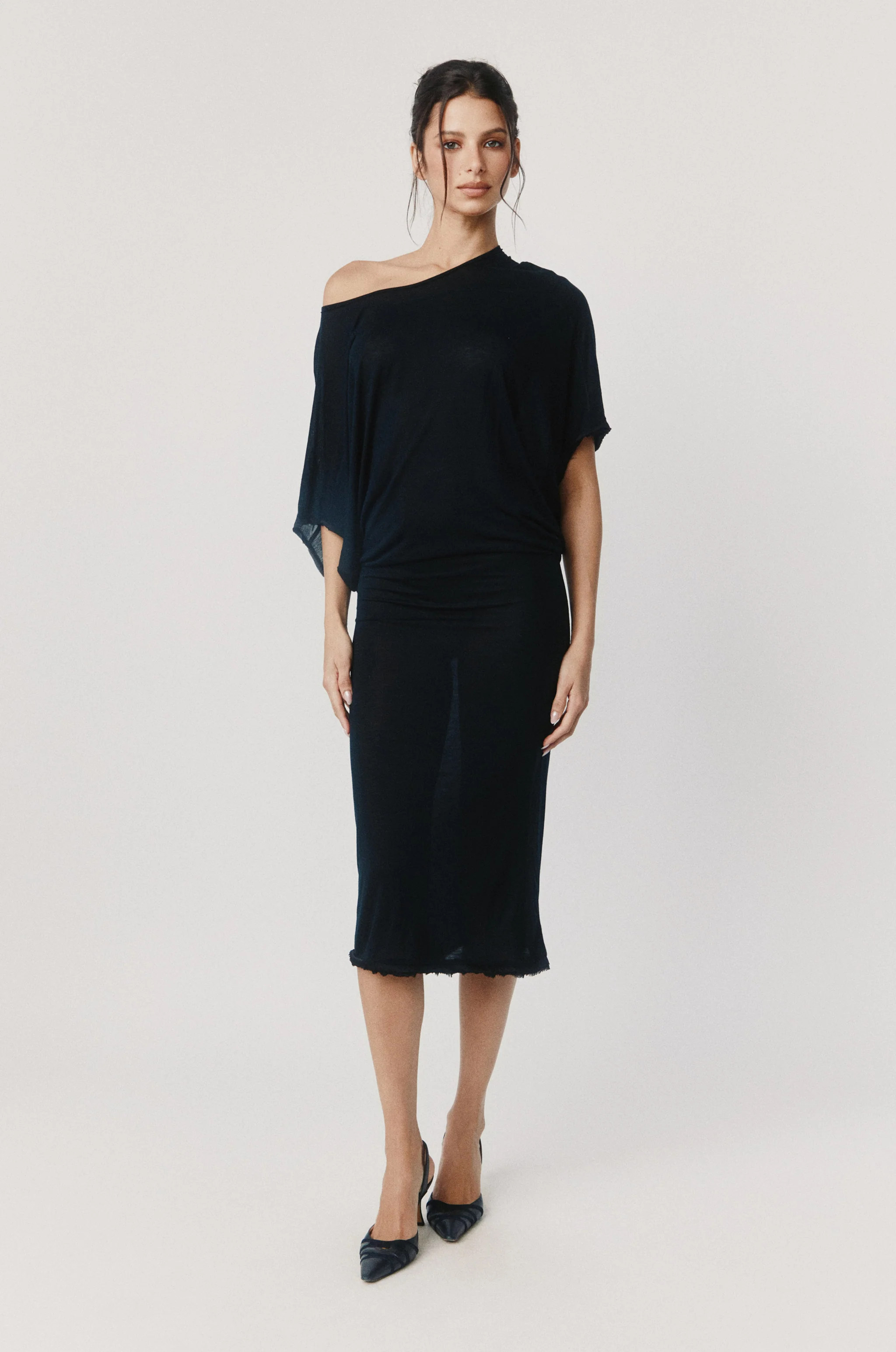 Vinnie Dress | Black - Image 7
